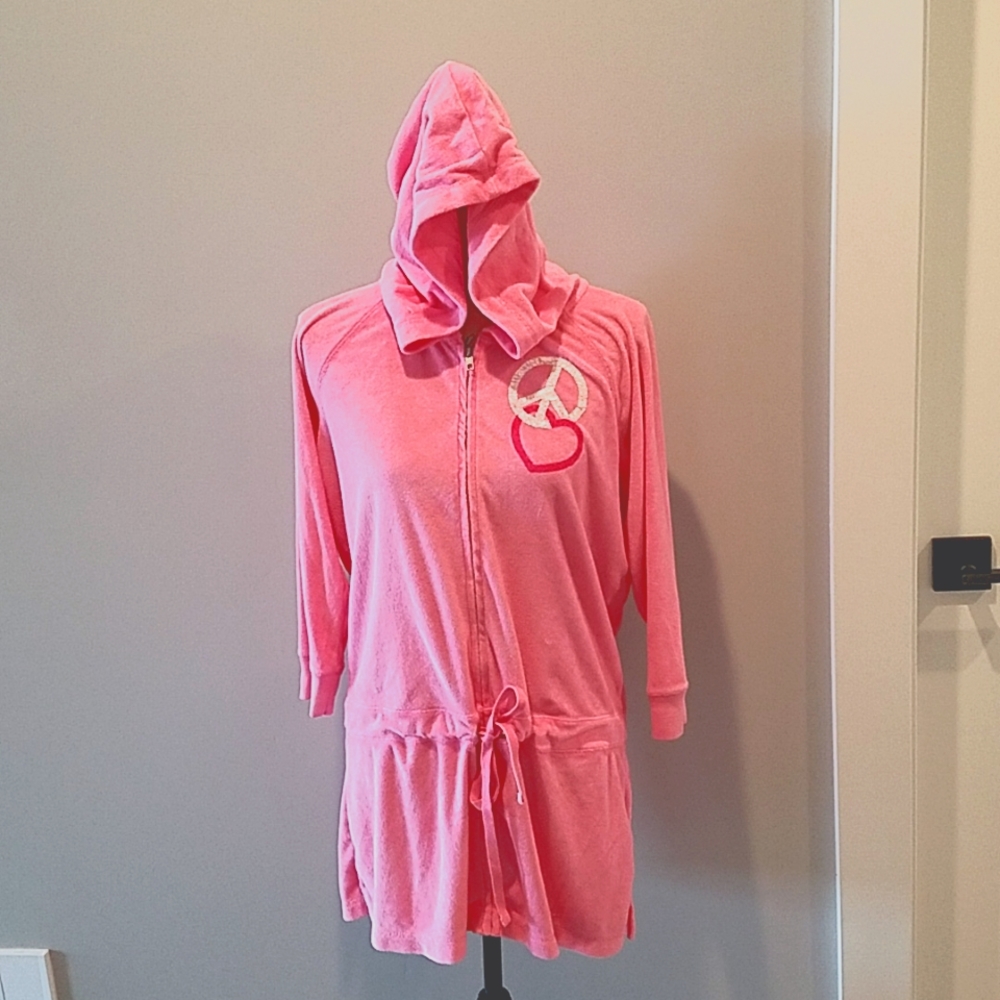 Victoria's Secret "PINK", Terry Beach Cover up/ Robe